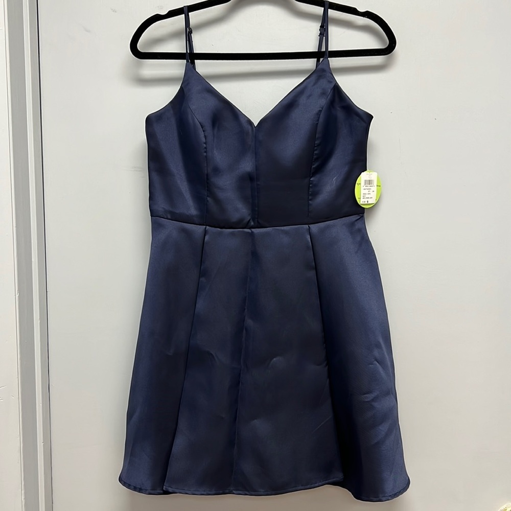 NWT Windsor Navy Blue Mini Dress Size 9/10